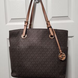 Michael Kors Brown Tote Bag